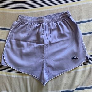 NWOT vintage 80’s women purple Izod Lacoste.